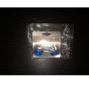 🌹Royal blue stud earrings